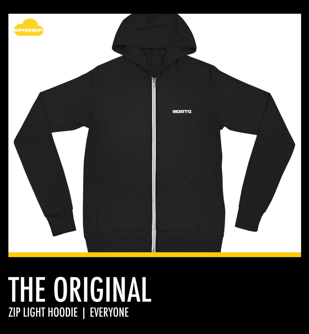 THE ORIGINAL | ZIP LIGHT HOODIE | EVERYONE – DREAMS AREN'T