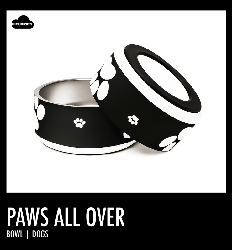 PAWS ALL OVER | BOWL | DOGS