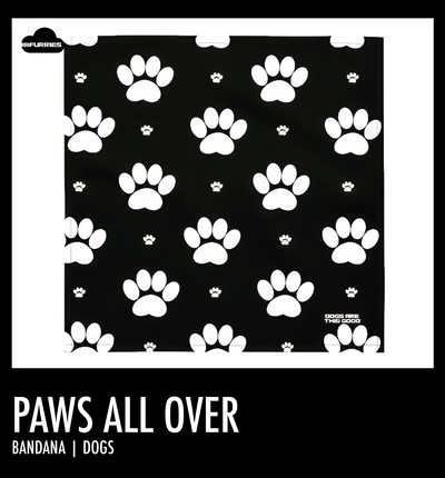 PAWS ALL OVER | BANDANA | DOGS