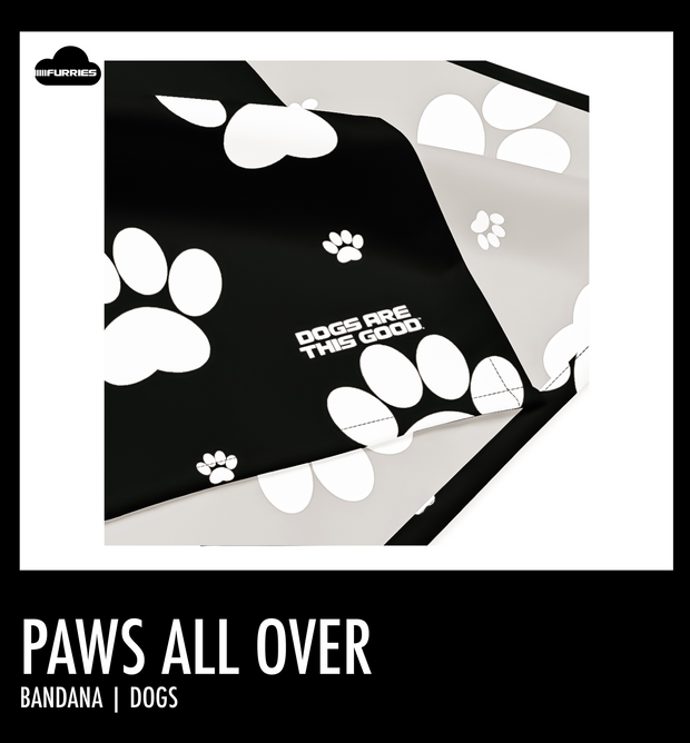 PAWS ALL OVER | BANDANA | DOGS