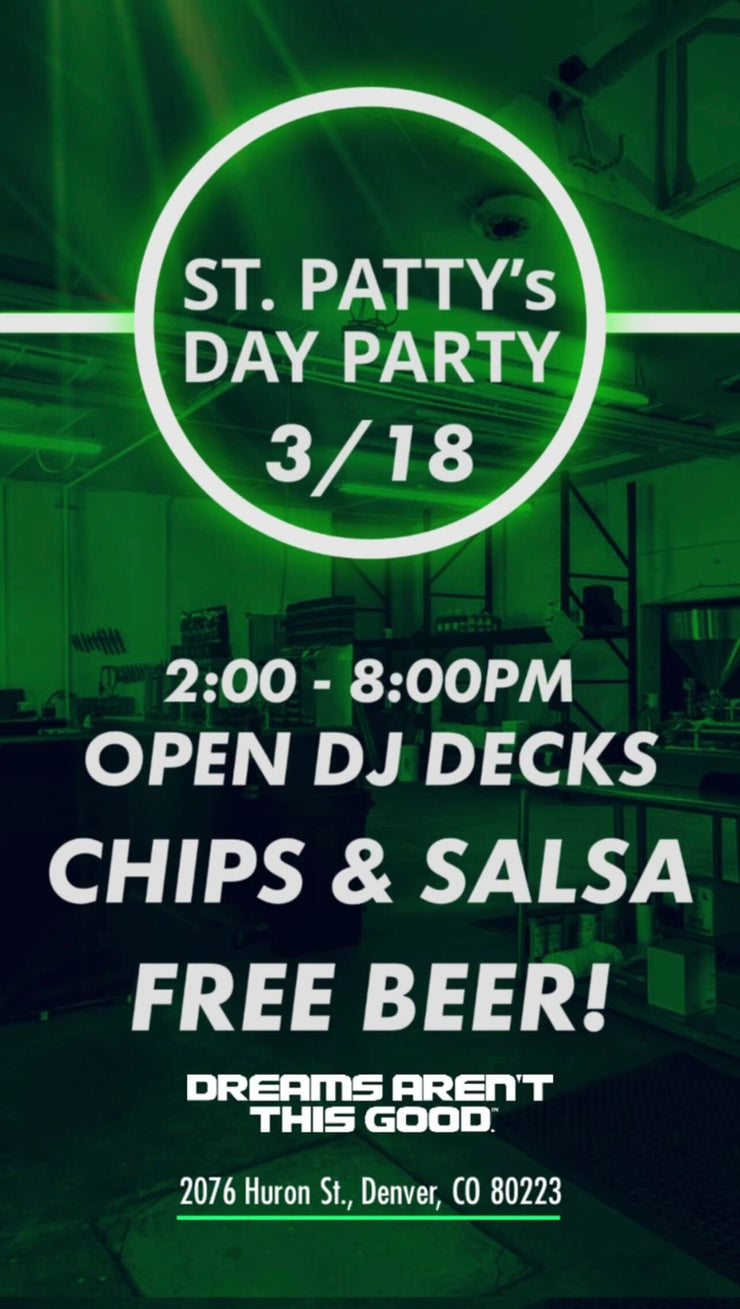 DATG ST PATTY'S PARTY (FREE but we 🖤 RSVP's)