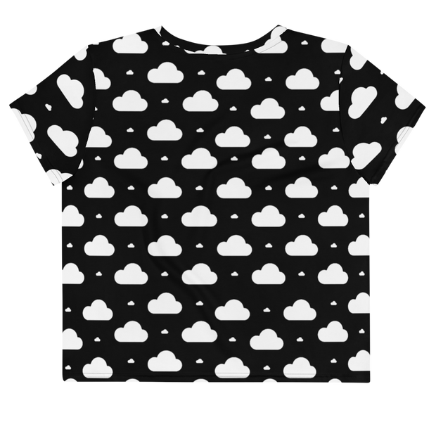 clouds all over | crop top | w