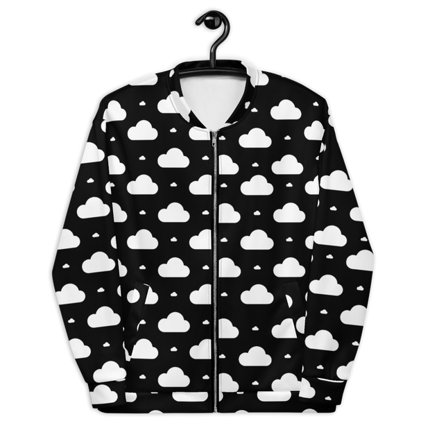 clouds all over | bomber jacket | u